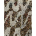 thumbnail image 1 of Ahgly Company Machine Washable Indoor Rectangle Abstract Dark Brown Area Rugs, 8' x 12', 1 of 7