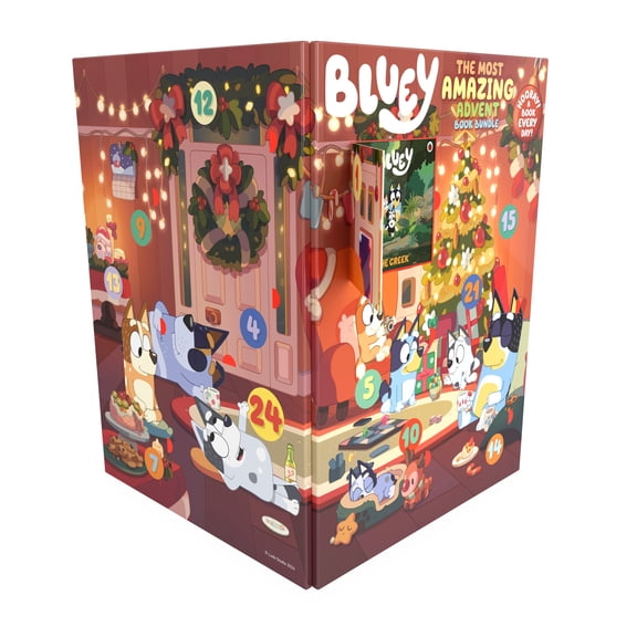 Bluey: the Most Amazing Advent Calendar Book Bundle (Hardcover)