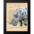 thumbnail image 2 of Hill, Steven 19x24 Black Modern Framed Museum Art Print Titled - Tattooed Savannah III, 2 of 5