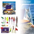 thumbnail image 2 of Countdown Sets 12pcs Holiday Blind Luya Fishing Set Pencil - Durable and Versatile Design for Seasonal Celebrations and Outdoor Activities, 2 of 8