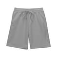 thumbnail image 4 of Mgmyaa Girls Bermuda Shorts with Pockets Long Shorts for Kids Casual Walking Athletic, 4 of 7