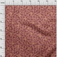 thumbnail image 2 of oneOone Polyester Lycra Dark Rose Brown Fabric Geometric Texture Sewing Material Print Fabric By The Yard 56 Inch Wide, 2 of 4