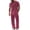Wine Set for Men, variant on Mrmaere Men's Suit Set Hooded Design With Pockets Drawstring Waist Solid Pattern Versatile Design For Multiple Occasions Brown L