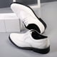 thumbnail image 4 of Zapatos de cuero de verano para hombre, zapatos formales de cuero de talla grande para hombre, zapatos de hombre con punzón hueco, 4 of 5