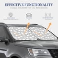 thumbnail image 4 of Daiia Rabbit And Cloud 2PCS Car Windshield Sun Shade, Foldable Sun Shield for Car Front Window, Auto Sun Blocker Visor Protector Universal for Truck SUV Pickup-Medium, 4 of 7