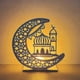 thumbnail image 1 of Wooden handicraft decoration lamp creative Middle East festival decorative lamp moon LED decorative lamp decoration, 1 of 2