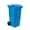 Black / 32 GAL / Wheeled Trash Can, variant on Clean Tek Professional 64 gal Rectangle Blue Plastic Wheeled Recycling Bin - with Lid - 28 1/2" x 23" x 43" - 1 count box