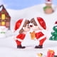 thumbnail image 5 of Mini muñeco de de pareja de Navidad, adorno de bricolaje, estatua de juguetes, pequeño arte, miniatura de plástico para decoraci, 5 of 8