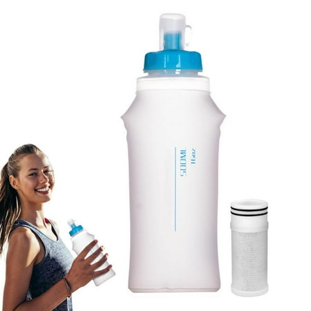 

Laideyi Foldable Water Bottles Portable Water Bottle Sports Water Jugs With With Filter System Water Bottle For Yoga Camping Outdoors awesome