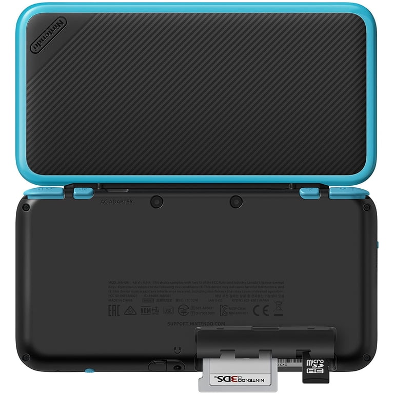 Nintendo 2DS XL System w/ Mario Kart 7 Pre-installed, Black
