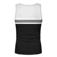 thumbnail image 6 of Sngxgn Men's Classic Slim Fit Breathable Active Workout Gym Sleeveless Shirts Tank Tops(Black,XXL), 6 of 6