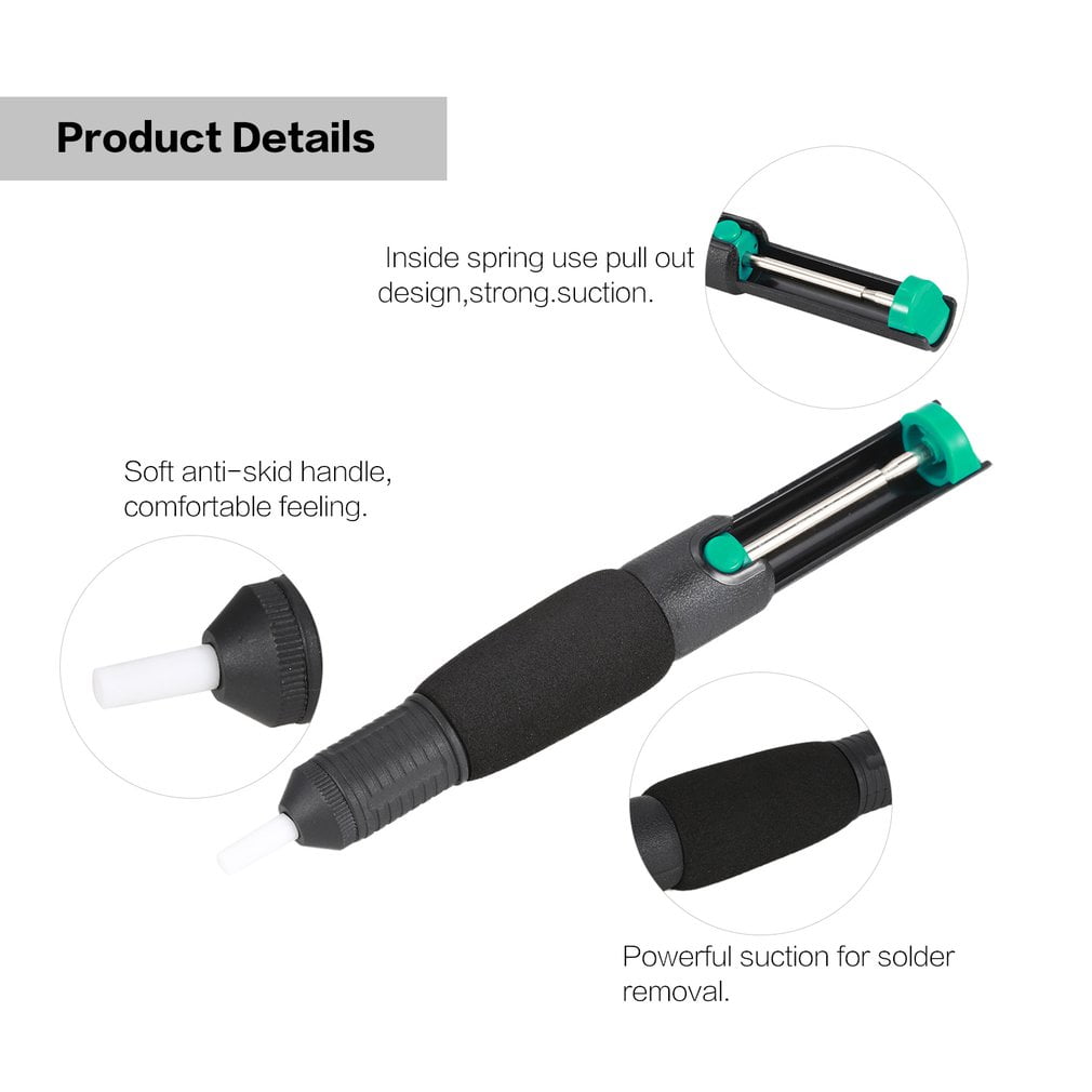 Desoldering Pump Suction Tin Gun Soldering Sucker Pen Removal Vacuum