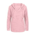 thumbnail image 4 of ylioge S-5X Plus Size Fleece Hoodies for Women Pullover Sherpa Sweatshirts Womens Casual Solid Color Long Sleeve Thermal Warm Going-Out Hoodie Tops, 4 of 4