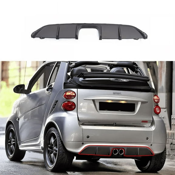 Body kit rear bumper diffuser Lip fit for Smart fortwo W451 2012-2014