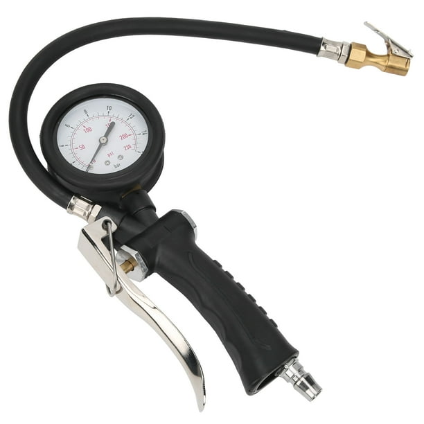 Manomètre Jauge Pression Pneu Dial Gonflage Gauge Air Tire 0-100