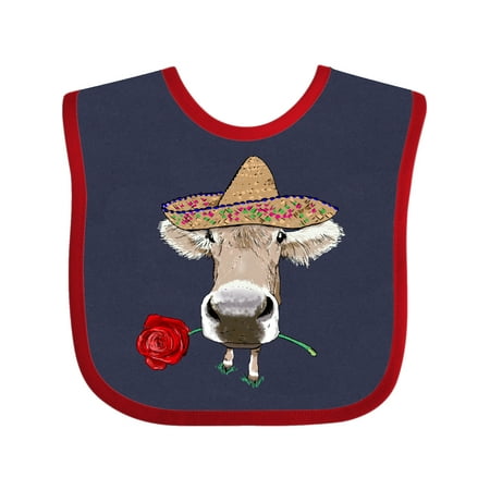 

Inktastic Funny Cow Cinco De Mayo Gift Baby Boy or Baby Girl Bib