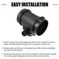 thumbnail image 4 of Unique Bargains Car Mass Air Flow Sensor Meter Replacement 5WK9600 for BMW 3 Series E36 323i 328i 323 Ti 323i 2.5L 1990-2000, 4 of 7