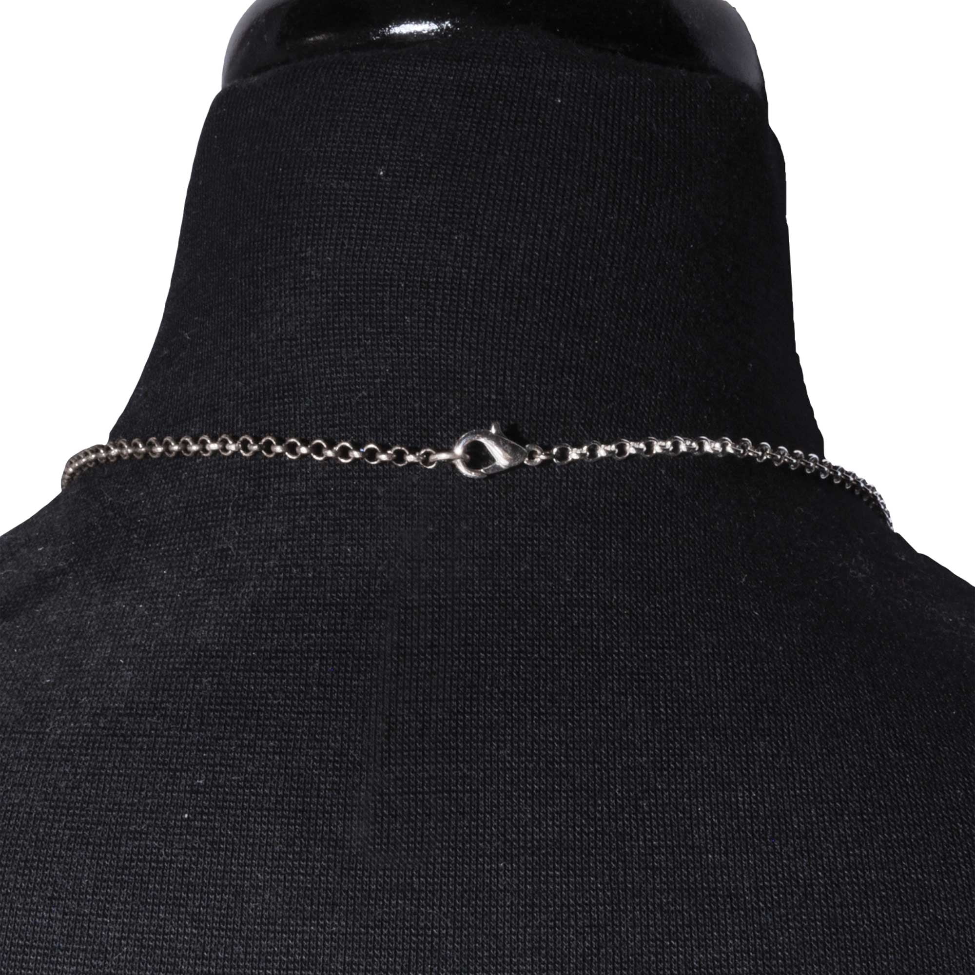 Delight Jewelry Silver-tone Equestrian Horse - Silvertone Class of 2026 Delicate Bar Necklace, 18.75"