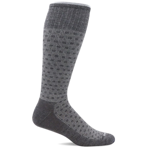 Sockwell Men's Shadow Box Moderate Graduated Compression Socks