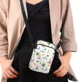 thumbnail image 4 of HELLHERO Snowman Candy Crossbody Bags Polyester Adjustable Shoulder Strap Shoulder Bag for Casual Use, 4 of 7