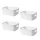 thumbnail image 1 of Plastic Storage Box Office, Home, Kitchen, Neat Organizer White, 1 of 5