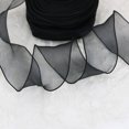 thumbnail image 1 of Cinta de Organza de seda ondulada de 50mm, material de lazo para adorno para el cabello, decoración para envolver regalos, cintas de encaje, 1 of 5