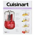 Cuisinart MiniPrep Plus 3Cup Food Chopper, Metallic Red
