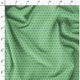 thumbnail image 3 of Soimoi Green Heavy Canvas Fabric Fleur_de_lis Damask Print Sewing Fabric Yard 58 Inch Wide, 3 of 6