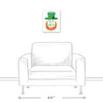 thumbnail image 3 of Creative Products Happy St. Patrick's Day Leprechaun 11 x 14 Canvas Wall Art, 3 of 5
