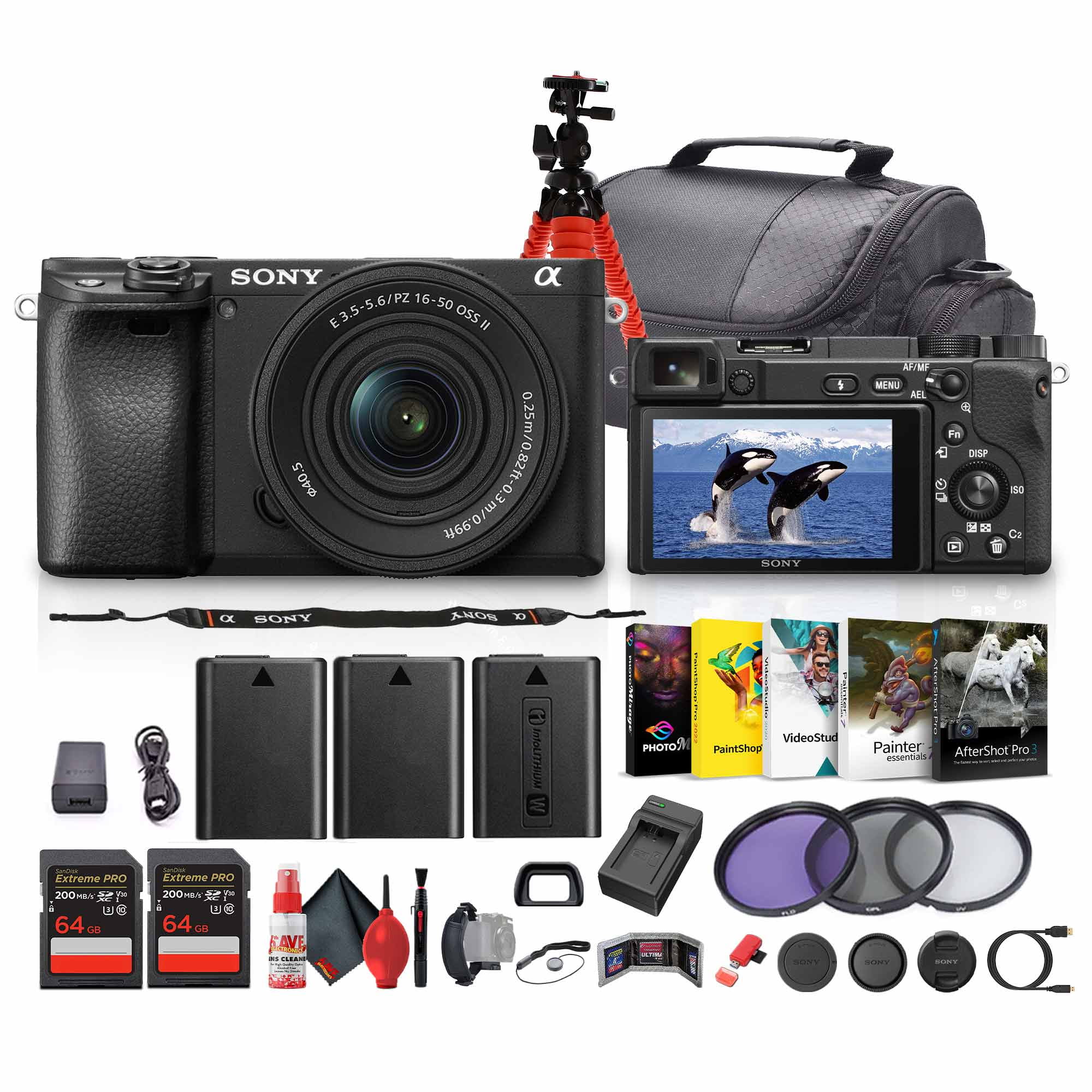 Sony Alpha A6300 (boîtier Noir) – 24.2 MP, Viseur, écran 3″, Garantie 1 An, Occasion