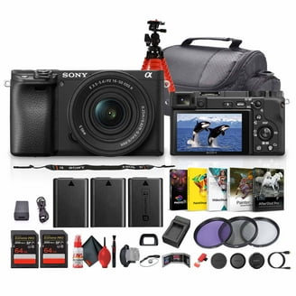 Sony Alpha a6000 Mirrorless Interchangeable-lens Camera w/ 16-50mm