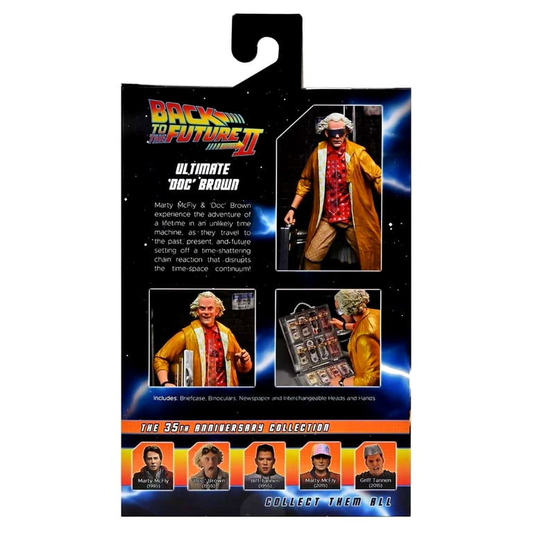 Back to The Future II Ultimate Doc Brown Action Figure NECA 53617