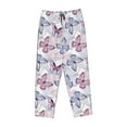 thumbnail image 4 of Fotbe Butterflies in Pastel Women's Pajama Pants,Sleepwear Pants,Pj Bottoms Drawstring And Pockets-X-Large, 4 of 9