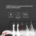 thumbnail image 2 of Handheld Steamer 1500W Powerful Garment Steamer Portable 15 Seconds Fast-Heat Steam Iron Ironing Machine for Home Travel, 2 of 5
