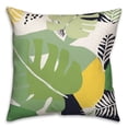 thumbnail image 2 of Creative Products Modern Abstract Palm 18 x 18 Spun Poly Pillow, 2 of 3