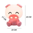 thumbnail image 2 of Lámpara LED ALFELEC Touch Luz Cálida Milo El Cerdito modelo XLA-603M, 2 of 6