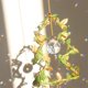 thumbnail image 3 of Carillón de viento de cristal para decoración navideña colgante con forma Wdftyju de árbol de Navidad Prisma campanas de viento 2022, 3 of 4