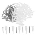 thumbnail image 6 of Sturdy Wall Anchors and Screws Kit for Drywall Made of Stainless Steel and Plastic 50 Sets, 6 of 8