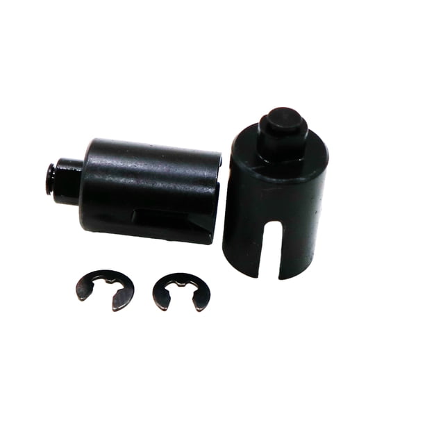 Bewildely Taza diferencial RCGOFFLOW de acero a prueba de golpes, taza diferencial Rc de alta resistencia al aplastamiento para 1/10 FS 53633 Kits de construcción modelo Negro