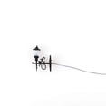 thumbnail image 2 of 5x Model Railway Train Lamp Post Street Wall Lights light ho train accessories HO Scale LEDs NEW Black, 2 of 9