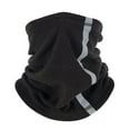 thumbnail image 1 of Cuello Babero Cálido. Tmvgtek Bufanda De Cuello De Lana Cálida Para Invierno Al Aire Libre Cubierta De Cuello De Esquí Reflectante (Negro), 1 of 4