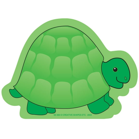 SHAPES ETC. Mini Notepad - Turtle