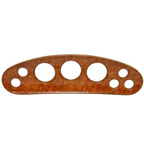 Rinker Boat Blank Gauge Panel 206607B | 342 Express Cruiser Woodgrain