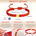 thumbnail image 6 of Handmade Bracelet Protection Gifts : Braided Red String Adjustable Amulet Cross/Rainbow/Infinity/Unicorn/Heart Bracelet, Birthday Gifts for Toddler Son Daughter, 6 of 6