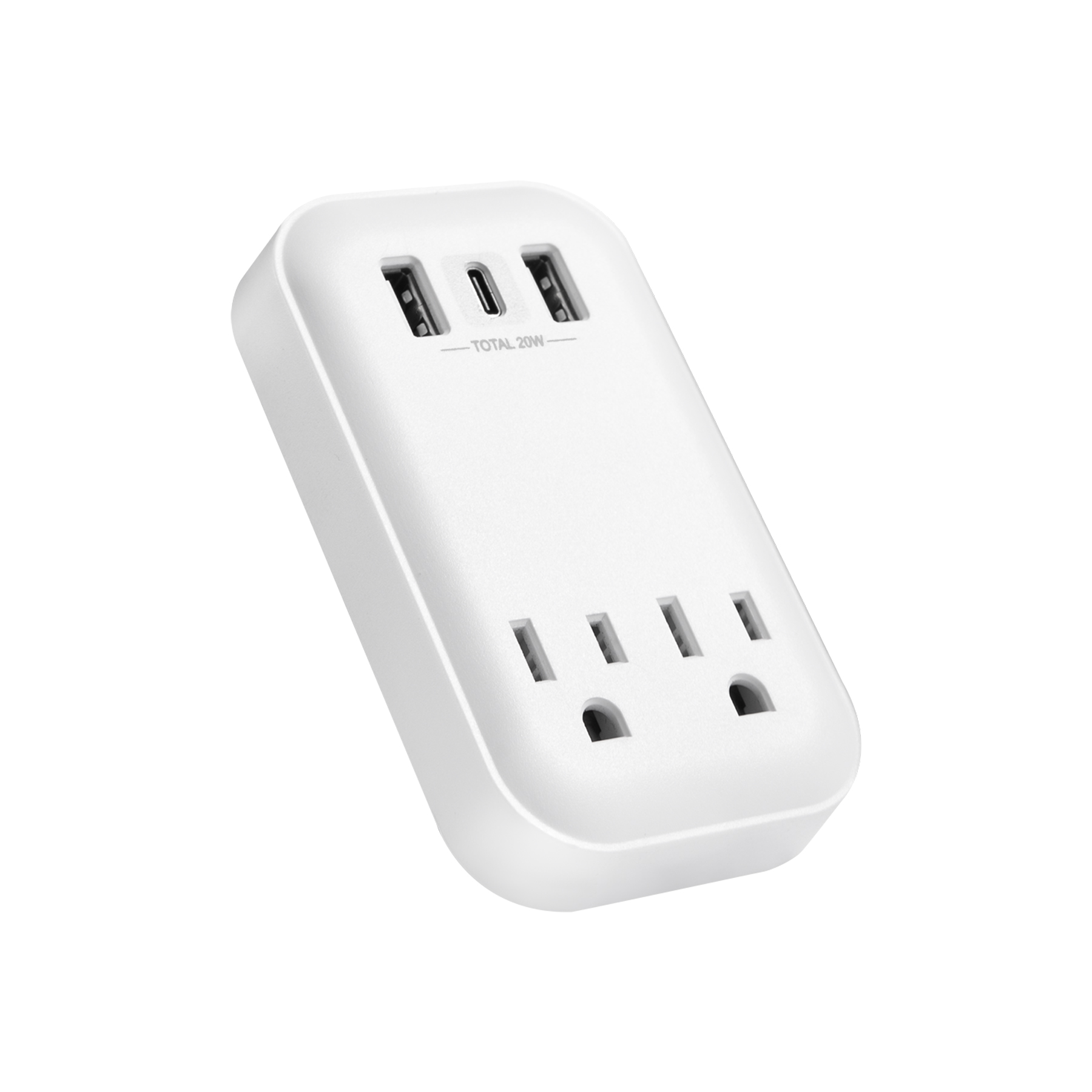 Hyper Tough 2-Outlet Surge Protector with 2 USB Ports photo 2