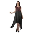 thumbnail image 1 of Moomaya Robe d'Été Unie Aguichant pour Femme, Tenue Décontractée de Plage pour l'Été, 1 of 5