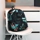 thumbnail image 5 of Easygdp Black Panther Floral Illustration Mochila Casual para Portátil, Mochila para Escuela, Viajes, Negocios, 5 of 6