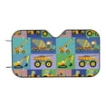 thumbnail image 7 of Fotbe Construction Machinery Car Windshield Sunshade | Sun Visor Protector Front Window Shade, Keeps Out UV Rays, Keeps Your Vehicle Cool-, 7 of 7