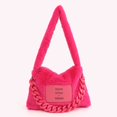 thumbnail image 5 of Bolso Mujer Chic Cadena Y2K Con Cremallera Suave Mujer Invierno Diario Rosa Rojo Rojo, 5 of 5