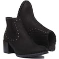 thumbnail image 5 of JUSTINREESS Hero Women's Studded Leather Chelsea Cowboy Boot In Black Size 7, 5 of 6
